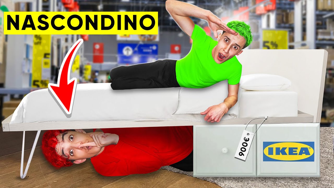 NASCONDINO ALL' IKEA ma ZBLITO non RISPETTA LE REGOLE .