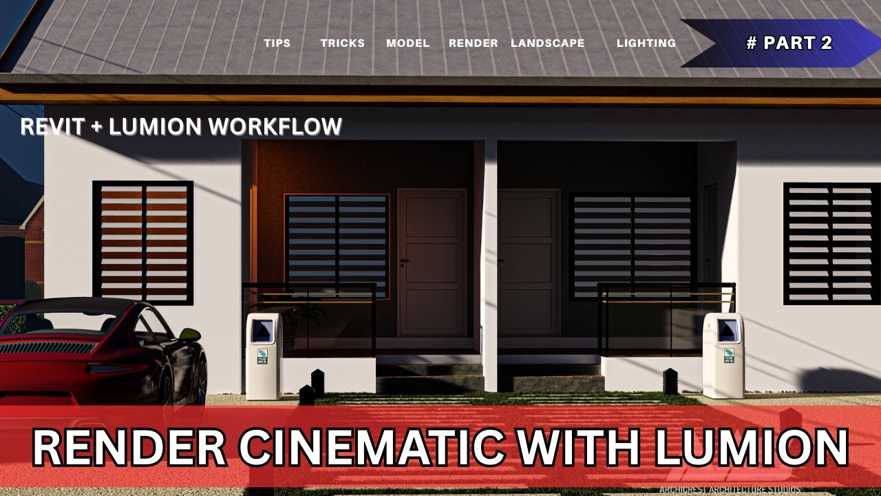 Render like a pro with Lumion PART 2  || Full course