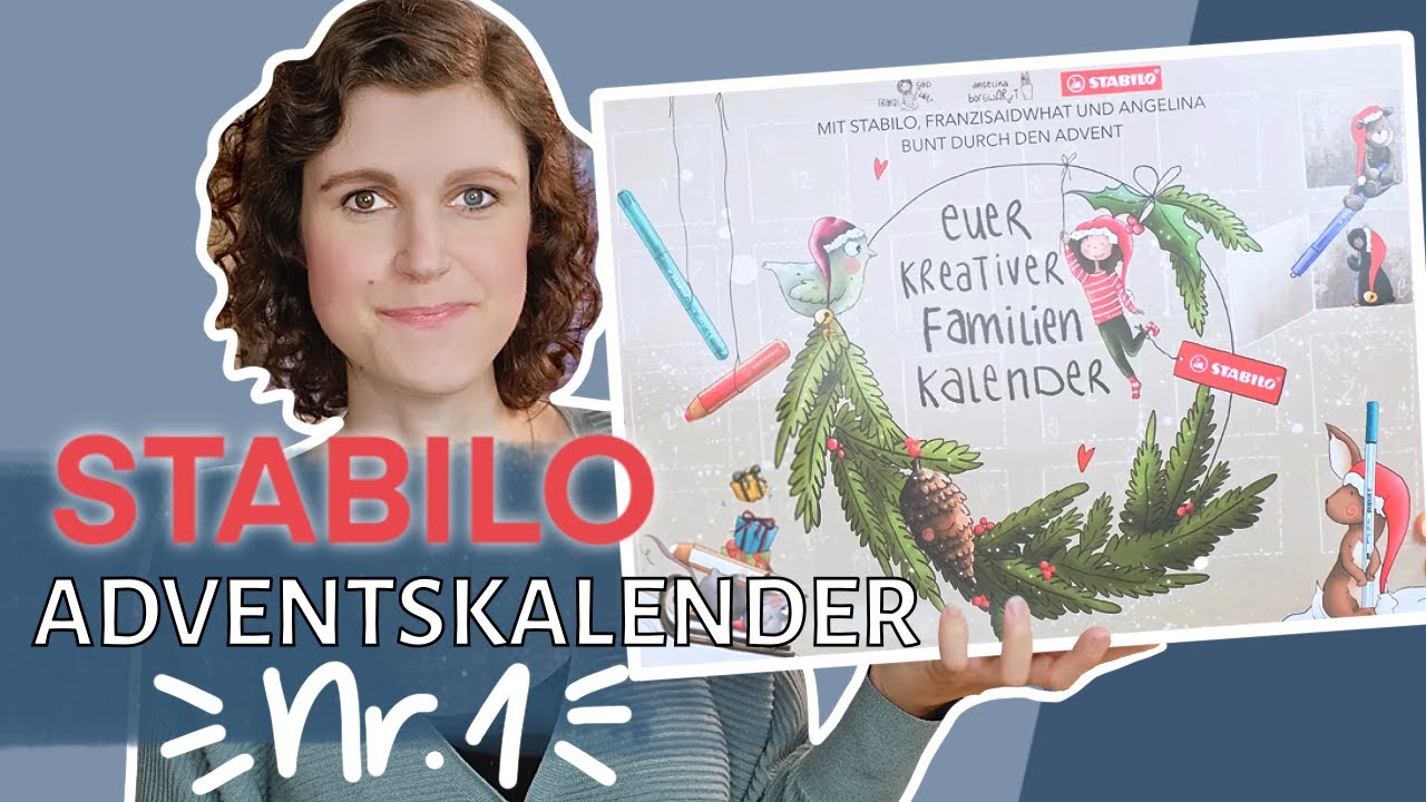 STABILO Adventskalender 2021 für die ganze Familie?
