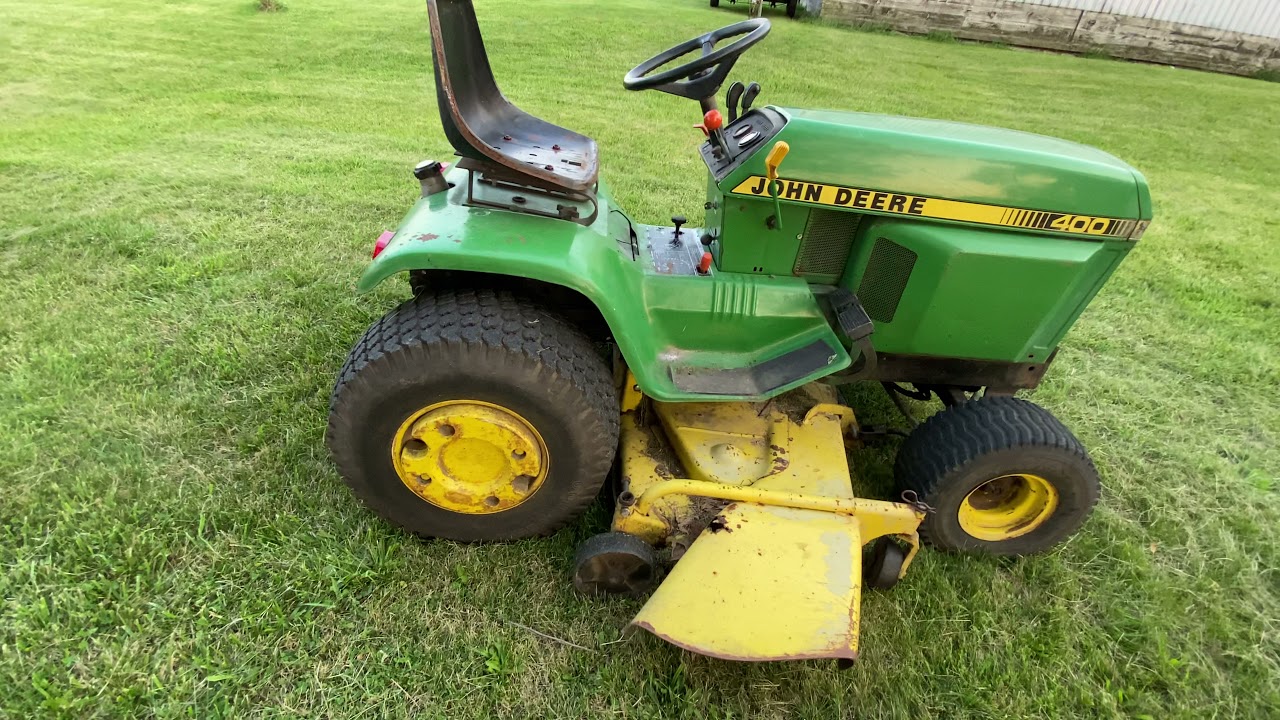 1979 John Deere 400 Garden Tractor