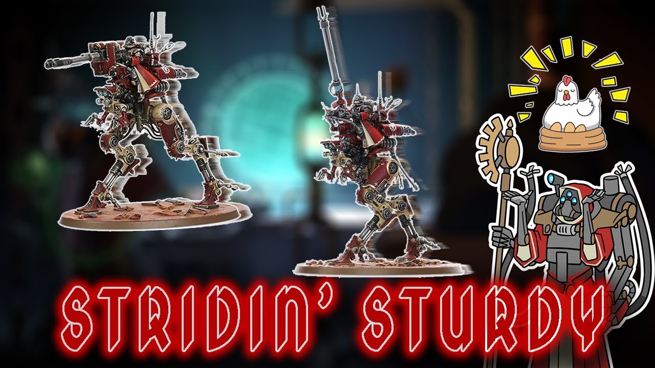 Ironstrider Unit Focus | TASTEFUL ROBO THIGHS | Admech Unit and Tactics Deep Dive