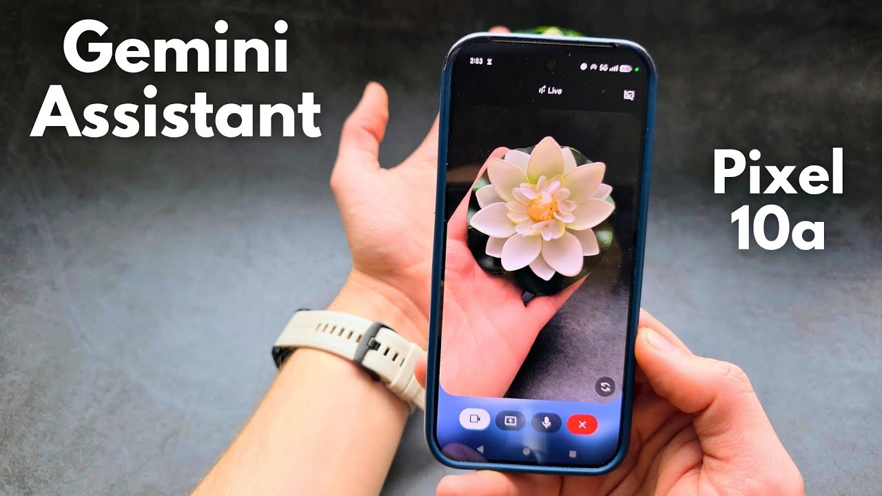 Google Pixel 10a - Gemini Assistant , How to Setup & Use Gemini AI + Live Mode & Camera Mode