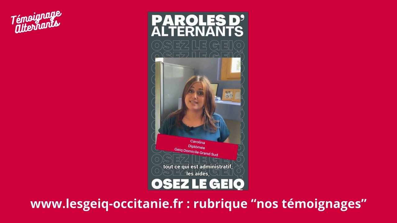 Webinaire de présentation des GEIQ réalisé par le Comité Régional des Geiq d'Occitanie