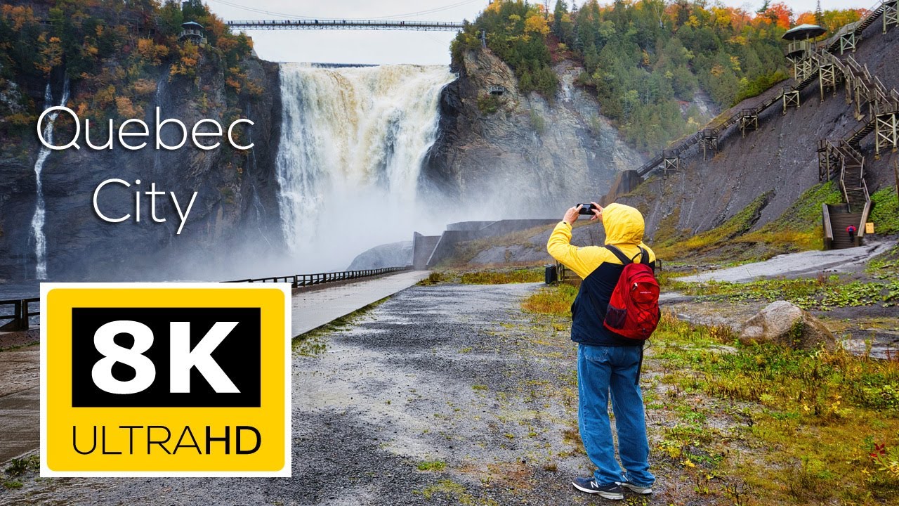 Cruising the St. Lawrence River to Quebec City aboard Holland America Cruise ship - Ultra 8K