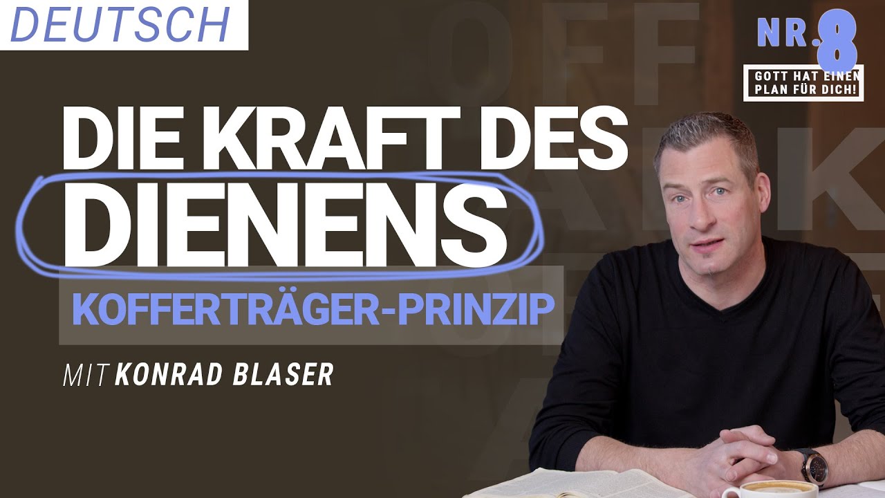 Konrad Blaser | Das Herz einer Nummer 8 | Bleib ein Kofferträger