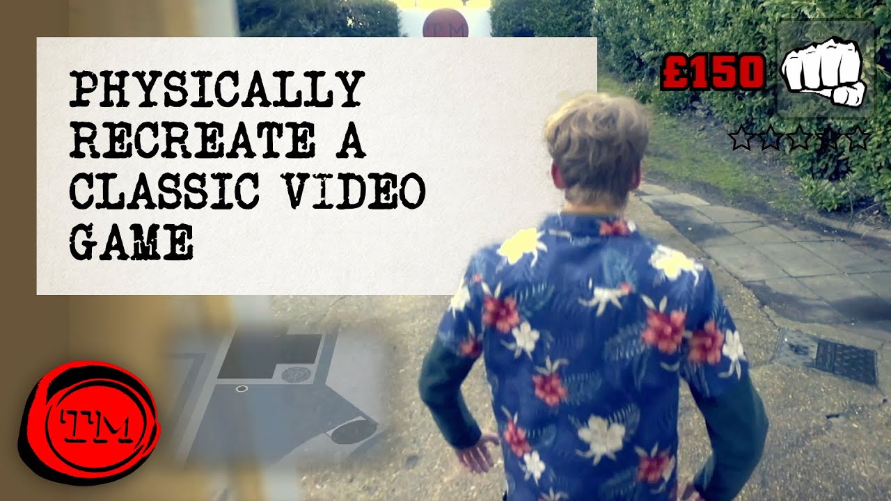 Physically Recreate A Classic Video Game &ndash; FULL TASK