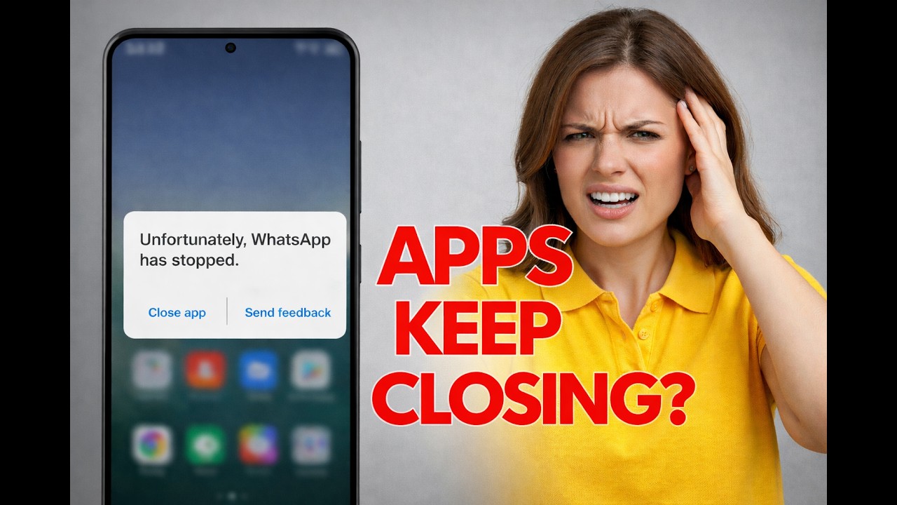 Android Apps Crashing? 2026 FIX (WORKS EVERY TIME!)