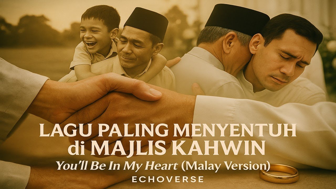 Lagu Paling Menyentuh di Majlis Kahwin | You'll Be In My Heart (Malay Version) | EchoVerse cover