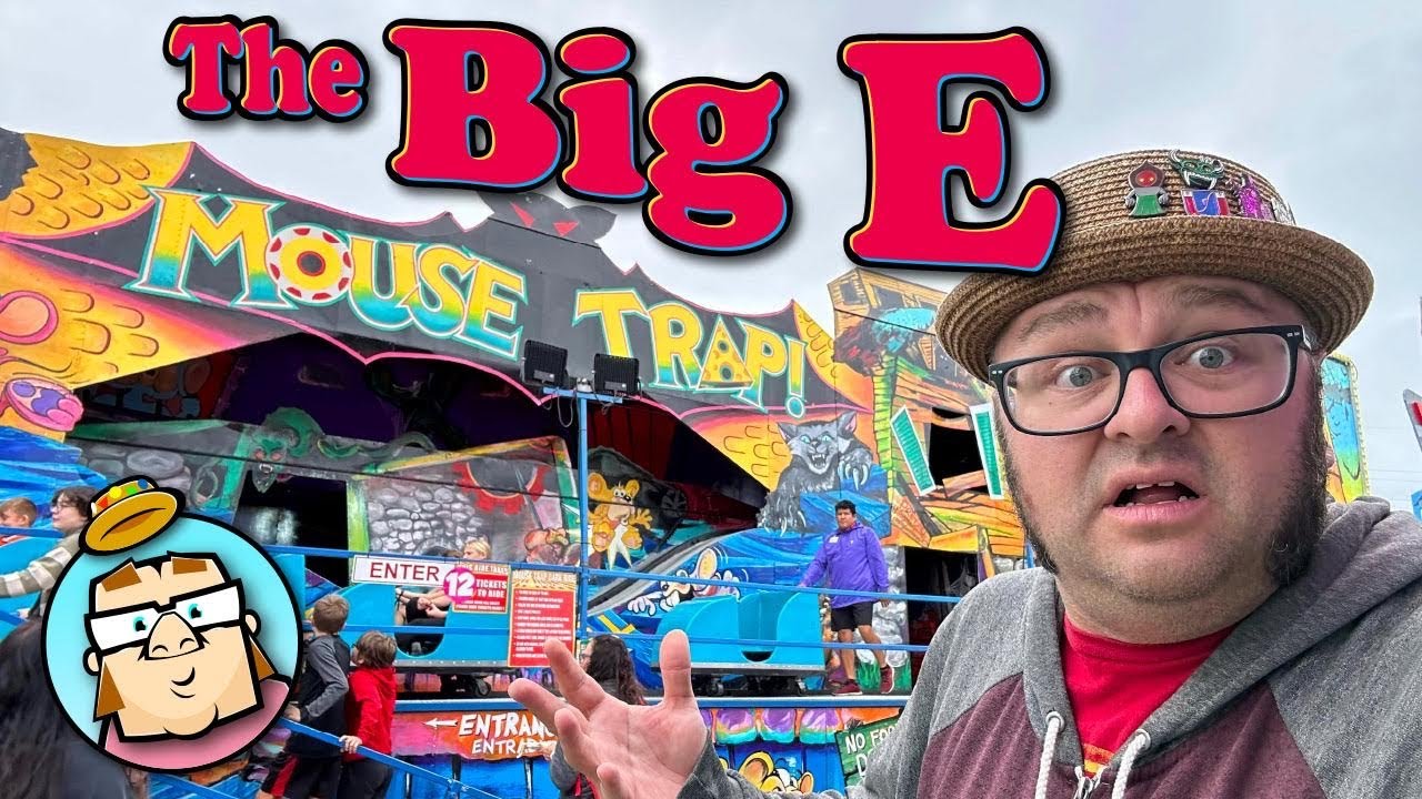 The Big E - Eastern States Exposition - 6 State Fairs in One - Rare and Unusual Dark Ride Mouse Trap