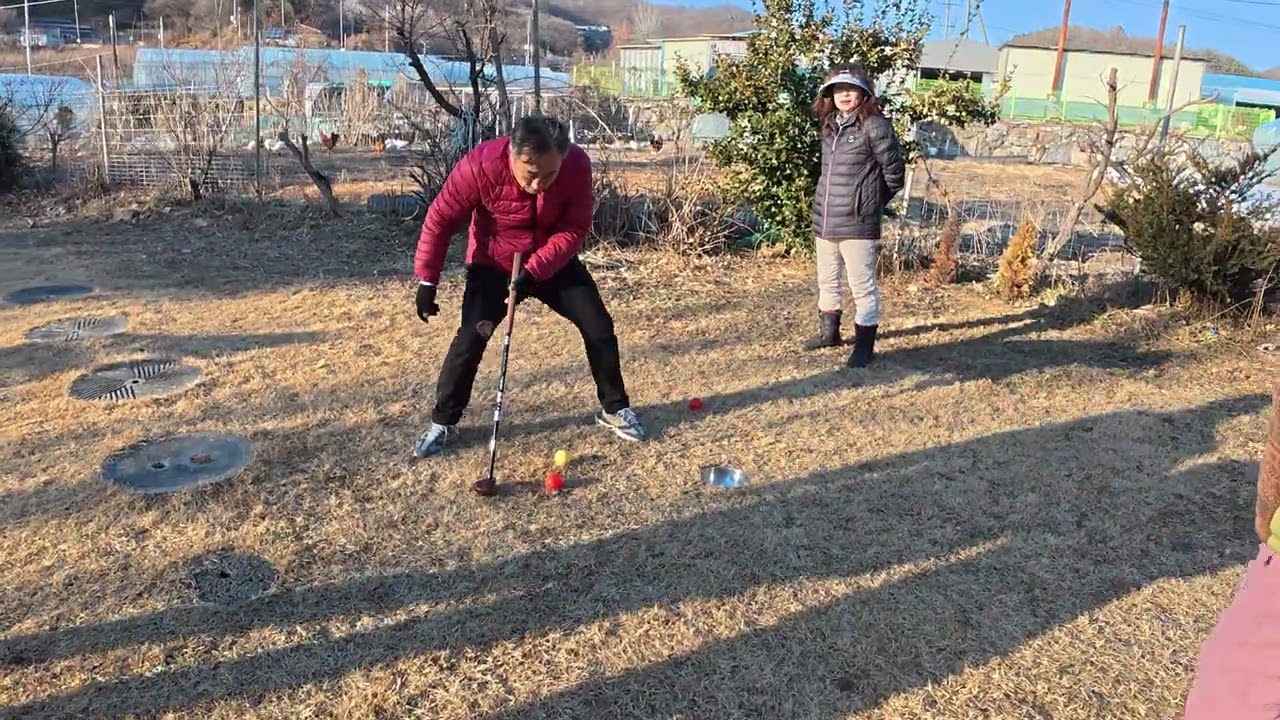 텃밭 파크골프 