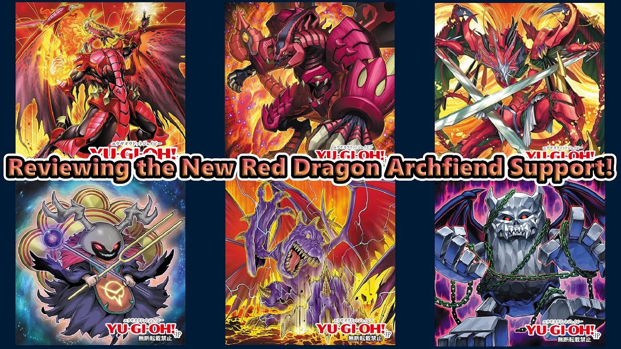 Red Dragon Archfiend Enjoyer рассматривает новую поддержку! Она сломана!? Yu-Gi-Oh!