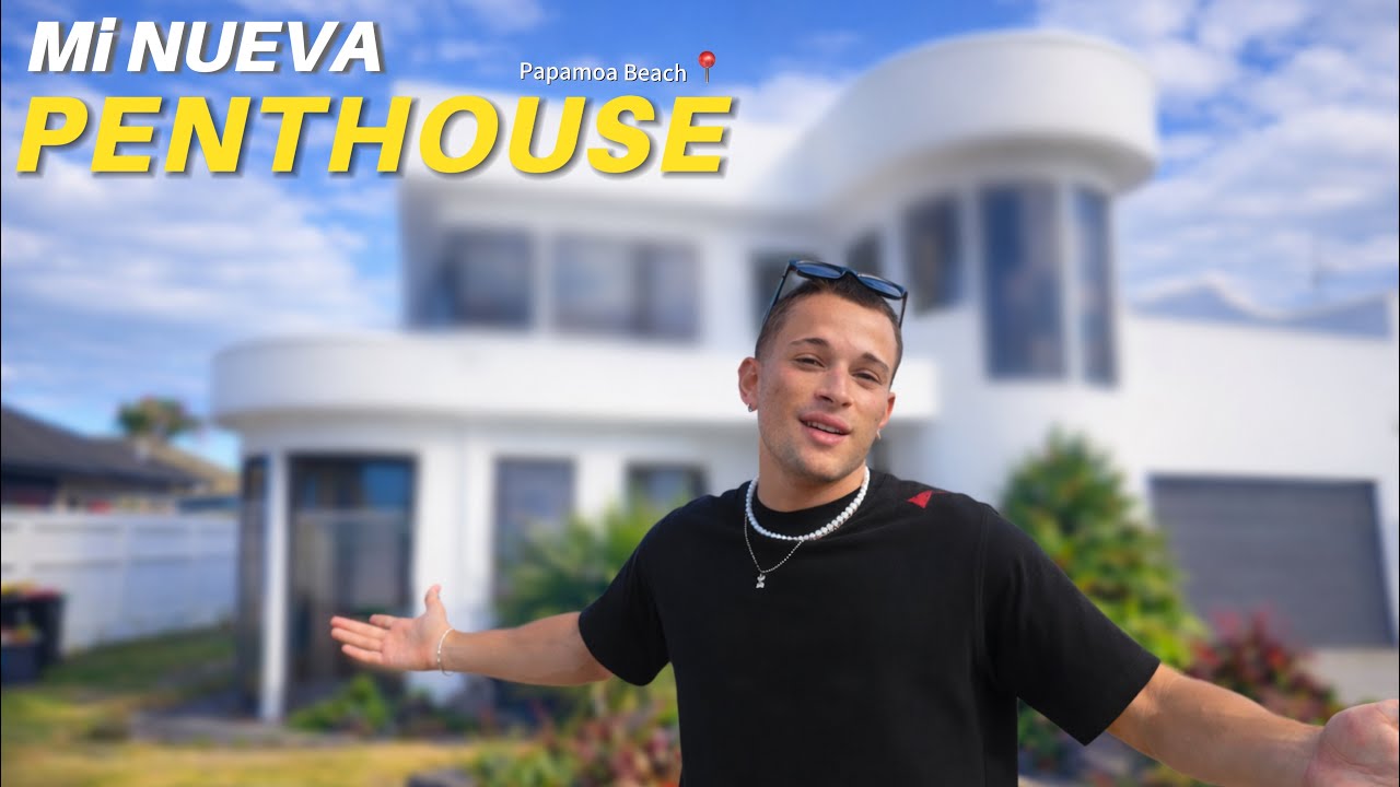 Me mudo a un CASOPLON en un barrio RICO de Nueca Zelanda || Papamoa Beach