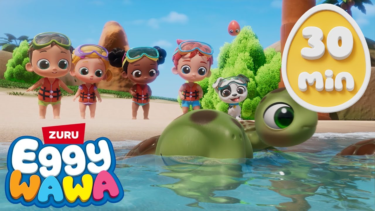 🌞 Eggy Wawa's Bright Learning Moments ✨ | Nursery Rhymes for Preschoolers | Learn ABC and Alphabet