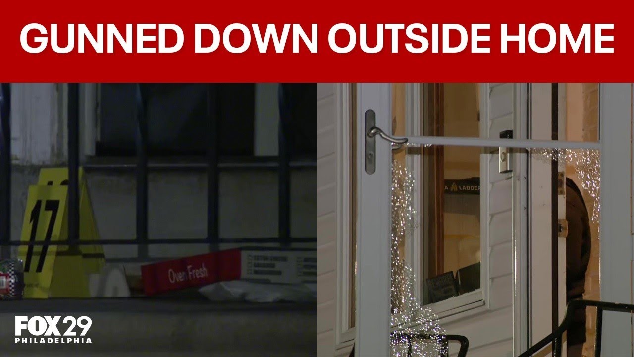Man, 24, shot to death in ambush shooting outside Philadelphia home