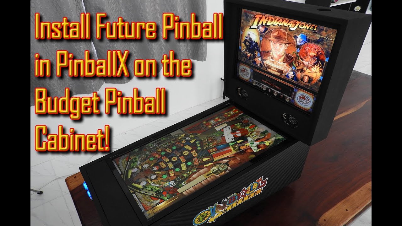 Future Pinball on PinballX on the Budget Pinball Cabinet!