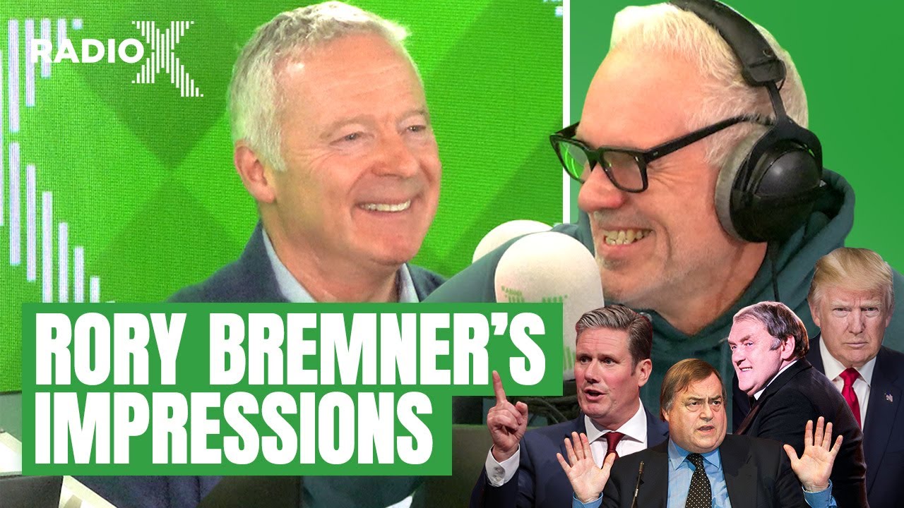 The Many Voices of Rory Bremner | The Chris Moyles Show | Radio X