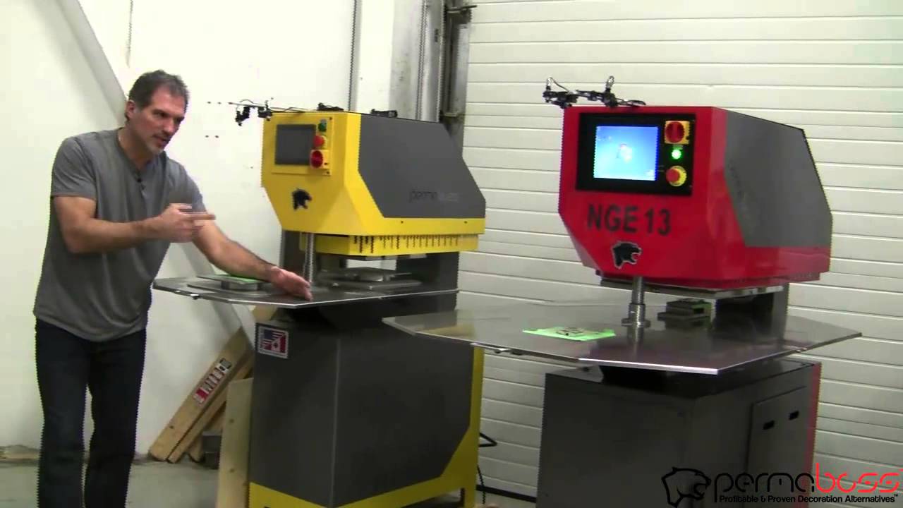 Permaboss Embossing Debossing Machine Differences NGE13 vs NGE7