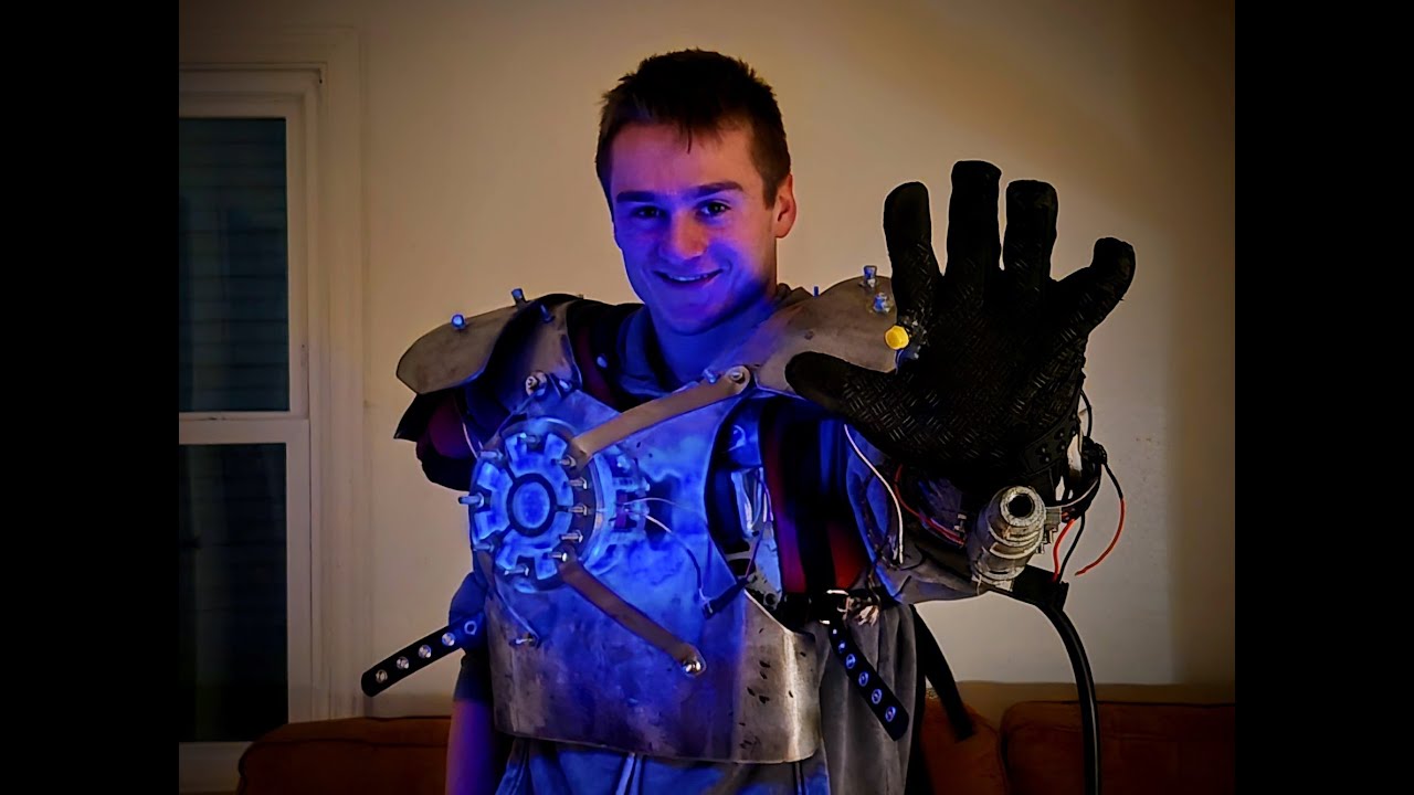 I Built Bulletproof Iron Man Armor Powered By Hydrogen!