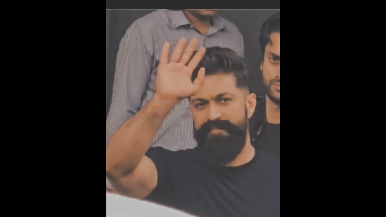 Rocky bhaii YASH new hairstyle | rocking star Yash #toxic #rockybhai #kgfstatus