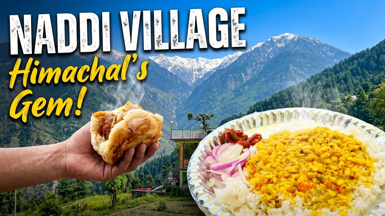 Exploring Naddi Village – Hidden Gem of Himachal  Dhauladhar Views, Local Food & Stories  EP 1