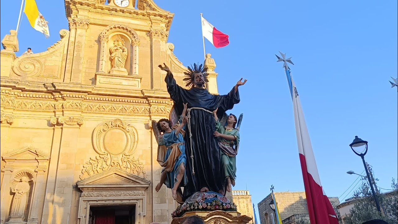Purcissjoni tal-Festa ta' San Frangisk Rabat Ghawdex Settembru-2025 (knisja San Frangisk)