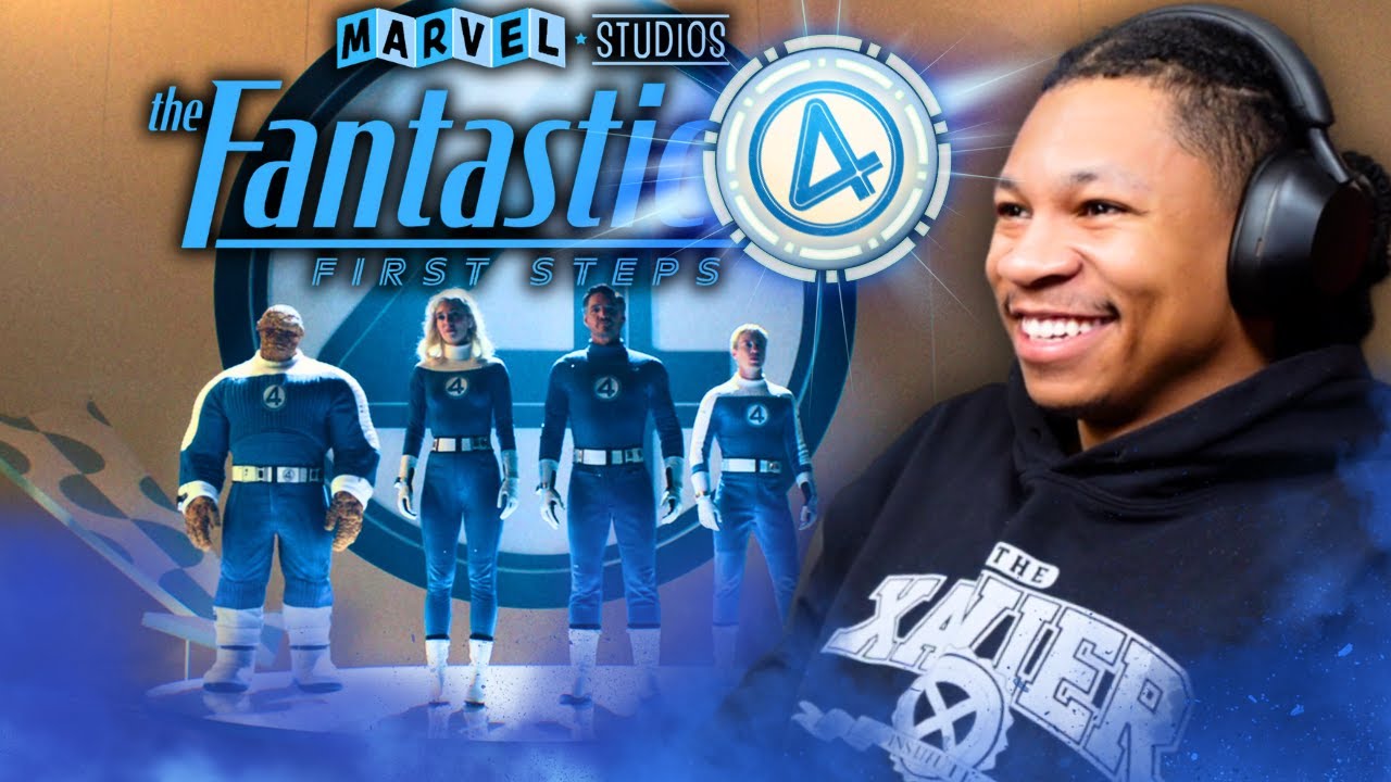 THE FANTASTIC FOUR: FIRST STEPS TRAILER REACTION | Marvel Studios