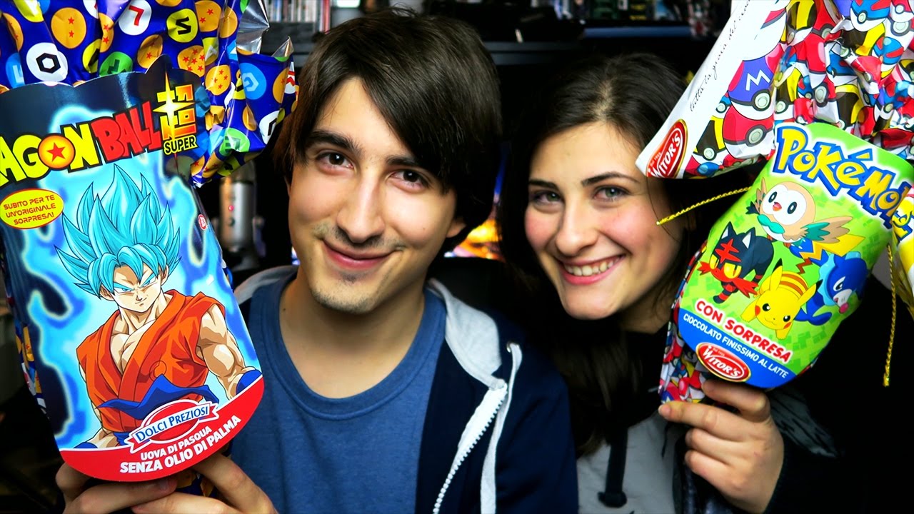 LE UOVA DI PASQUA DI DRAGON BALL SUPER! Apertura e Sorpresa Uovo 2017 By GiosephTheGamer