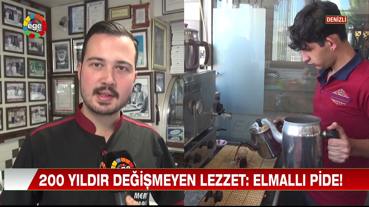 200 YILDIR DEĞİŞMEYEN LEZZET ELMALLI PİDE!