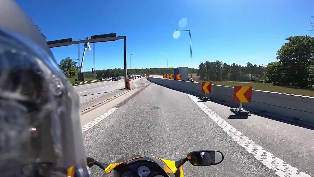 GILLINGE: MIN UPPKÖRNING I TRAFIK FÖR MC