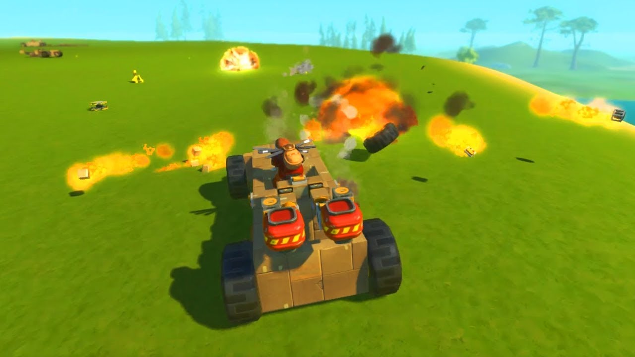 SCRAP MECHANIC - STARCIE NA TORZE PRZESZKÓD