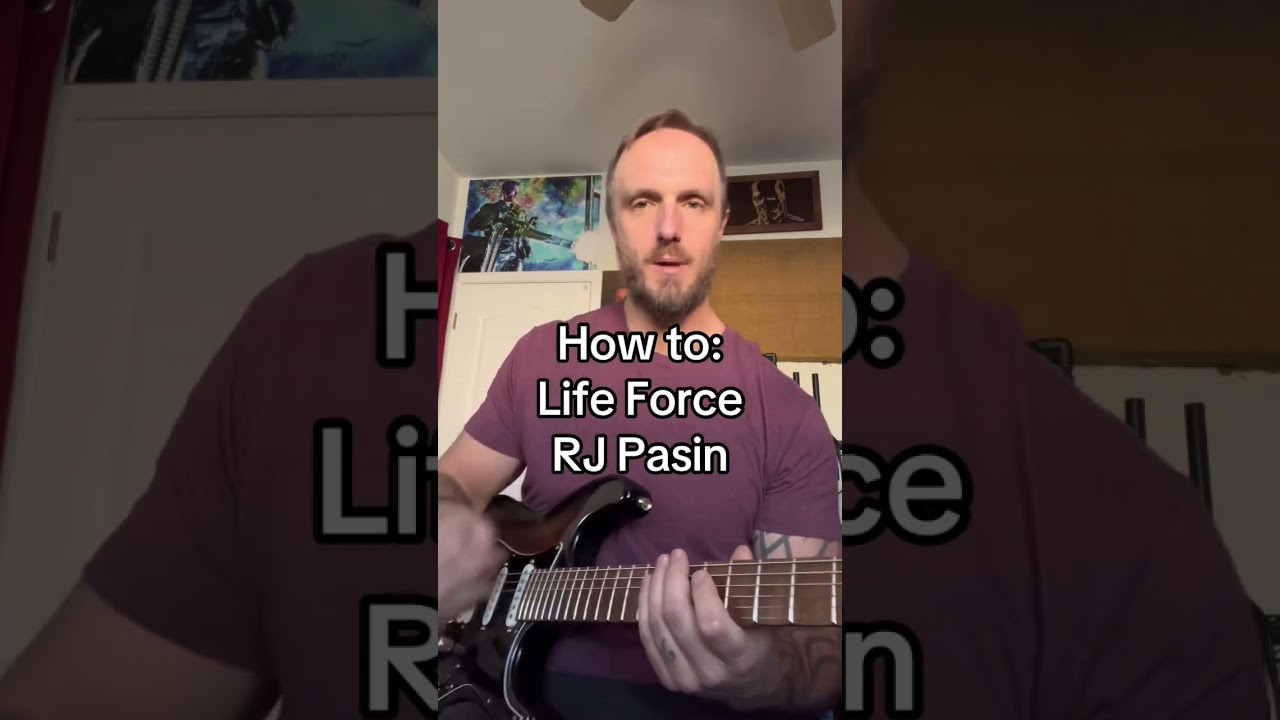Как: Life Force &mdash; RJ Pasin. Занимайтесь! #гитара #гитарист #урокигитары #lifeforce #rjpasin