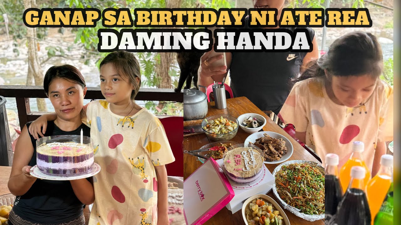 GANAP SA BIRTHDAY | DAMING HANDA | KAINAN NA NAMAN @SimplyAmory 