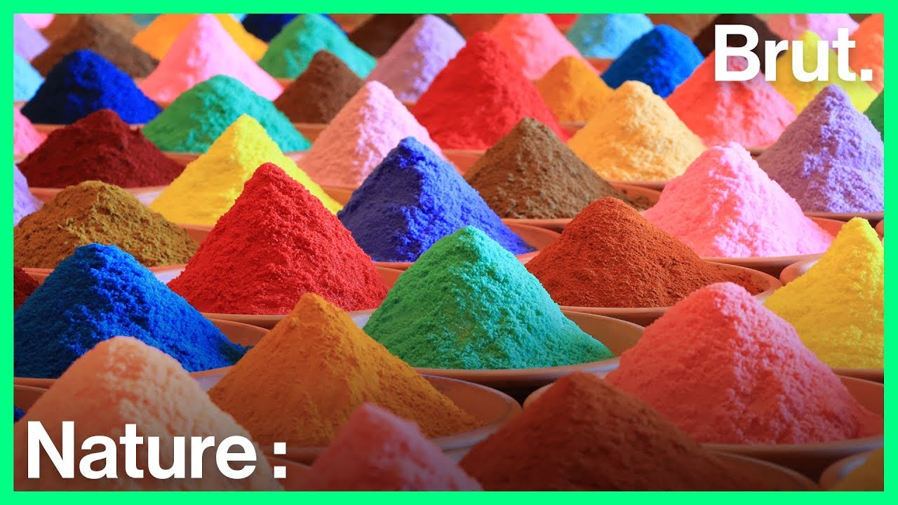 D'où viennent les pigments naturels ?