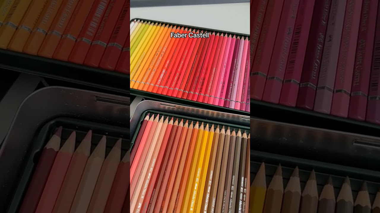 Lápices de colores profesionales de Faber-Castell ✏️ #fabercastell  #dibujosdelguille