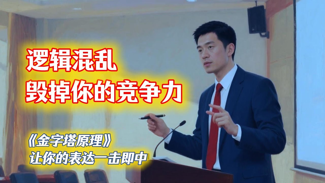 为什么你的汇报总是被打断？《金字塔原理》精读：告别思维混乱的底层方法论！#好书推荐 #个人成长 #逻辑学 #表达力提升 #写作技巧