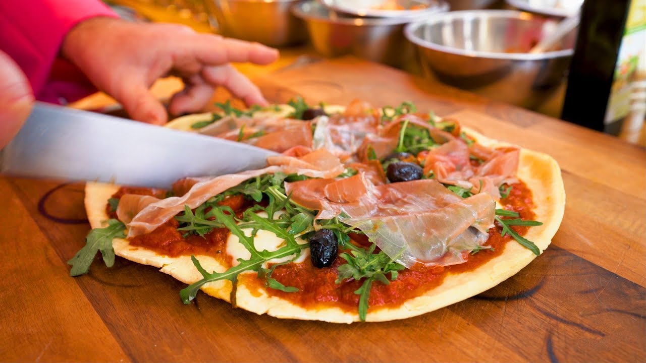 Pizza à l'Italienne sans four !