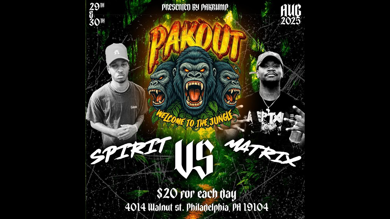 MATRIX vs SPIRIT aka Style Mii LORD | The PAKOUT 3: Welcome To The Jungle!