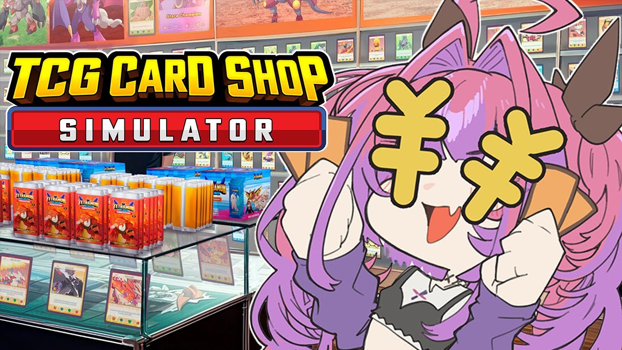 【 TCG Card Shop Simulator 】成長中の新店！高額カード出るもん！【#綺々羅々ヴィヴィ #hololiveDEV_IS #FLOWGLOW】