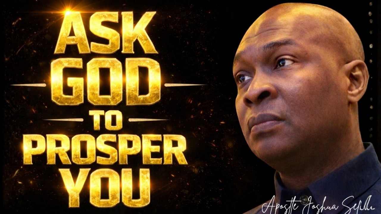 ASK GOD TO PROSPER YOU! ; YOUR TIME FOR FAVOR HAS COME! - APOSTLE JOSHUA SELMAN