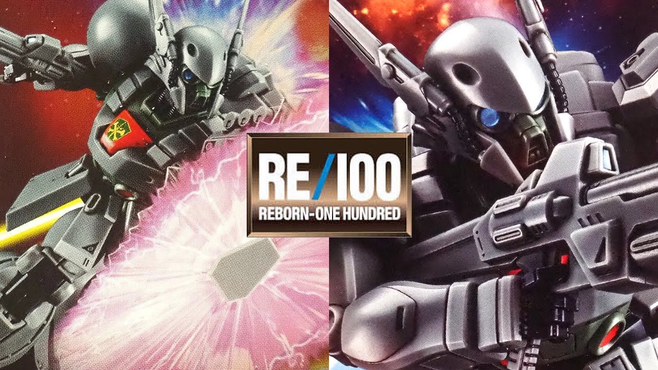 RE久々の新作「RE/100 デナン・ゲー（XM-02 Den'an Gei）ガンプラ 1/100」開封・組立・レビュー・旧キットデナンゾンと比較 / 機動戦士ガンダムF91