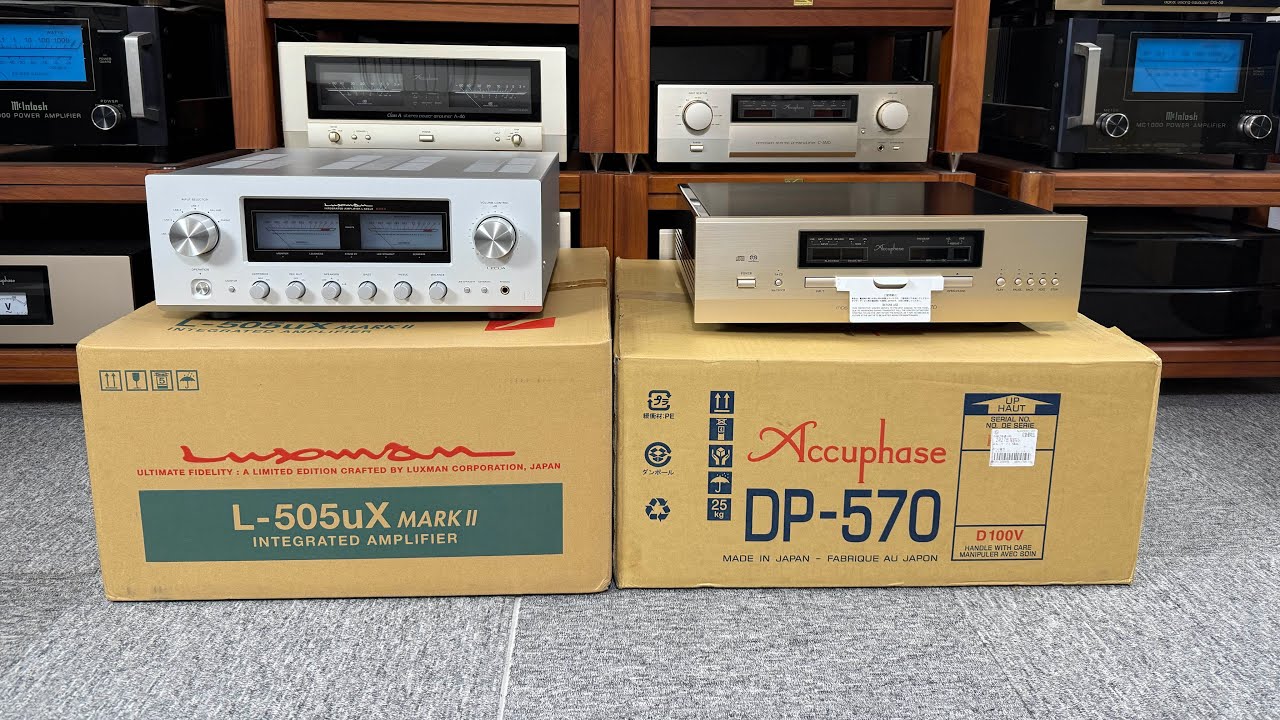 🆘⛔️Amply Luxman L505uxii fullbox xuất sắc như mới🏆🏆