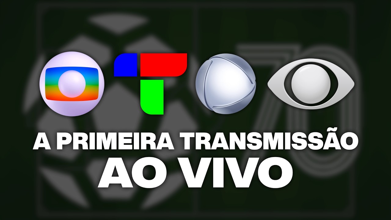A Primeira Transmissão AO VIVO da Copa do Mundo na TV Brasileira