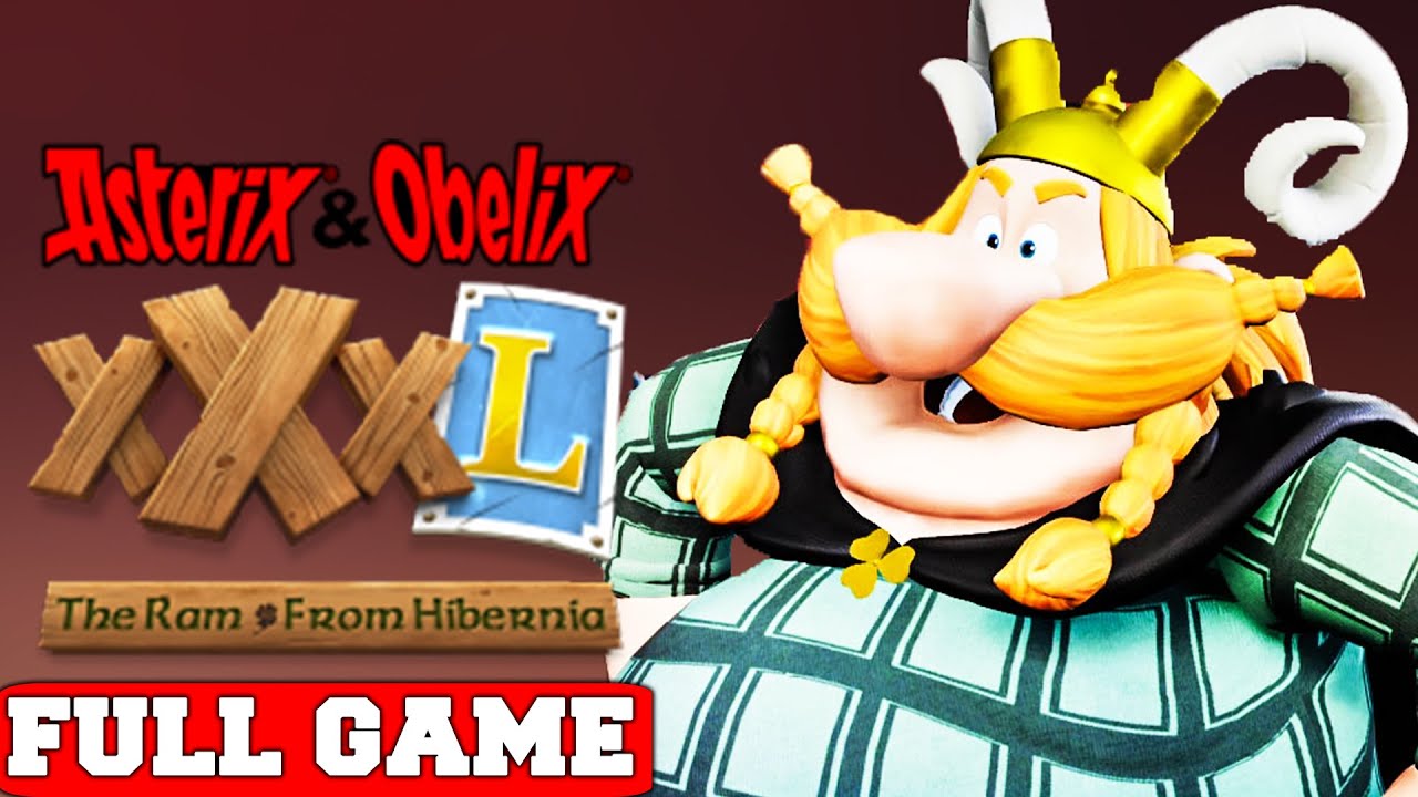 ASTERIX & OBELIX XXXL:THE RAM FROM HIBERNIA - Gameplay Walkthrough FULL GAME [PC] - No Commentary