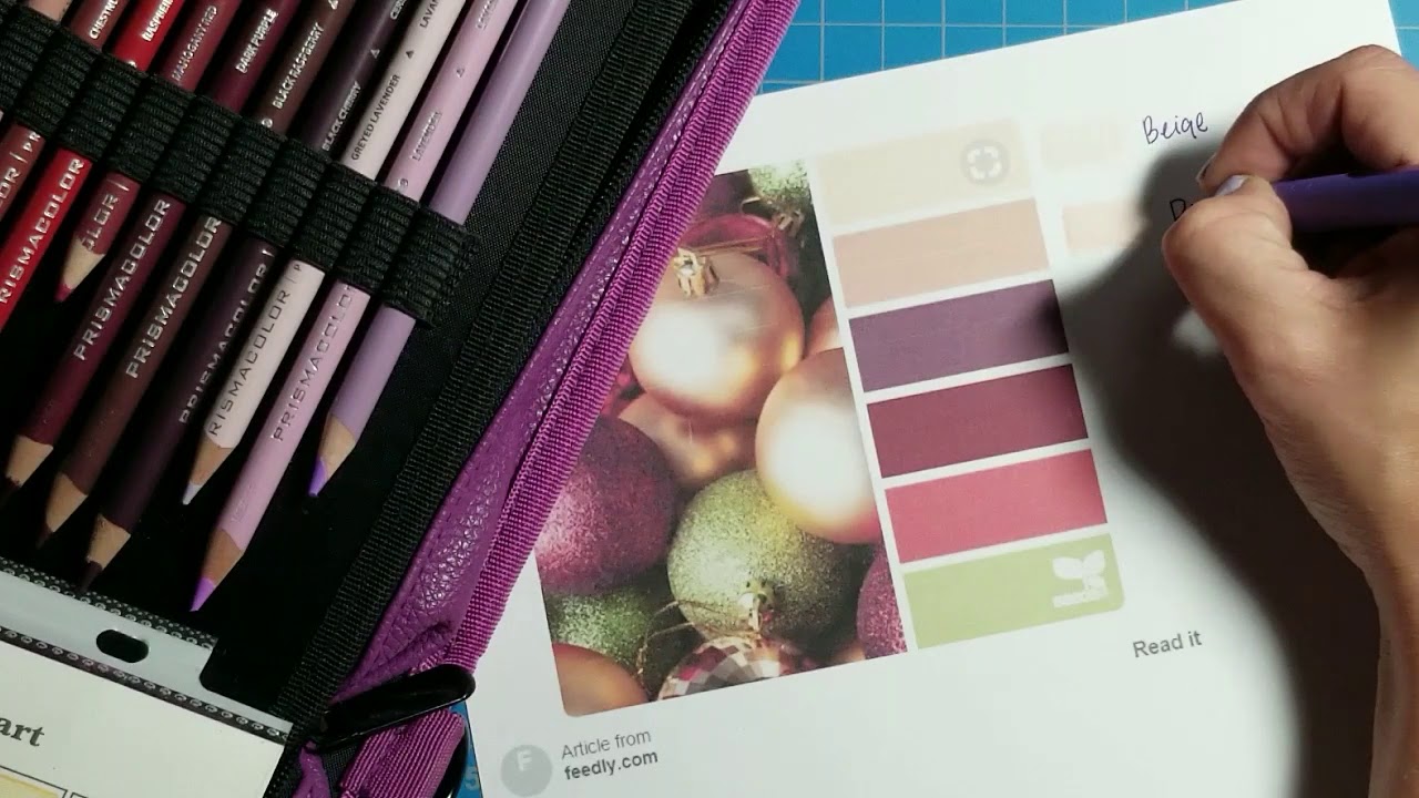 Erin's Christmas Color Along 2017 Part 1 -  SundayFunday