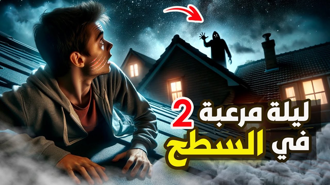 قناة القصة الاخيرة : ليلة مرعبة في السطح #2