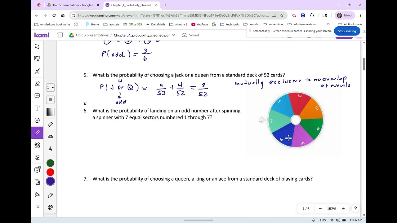 5.02 Introduction to Probability continued video 1 of 2
