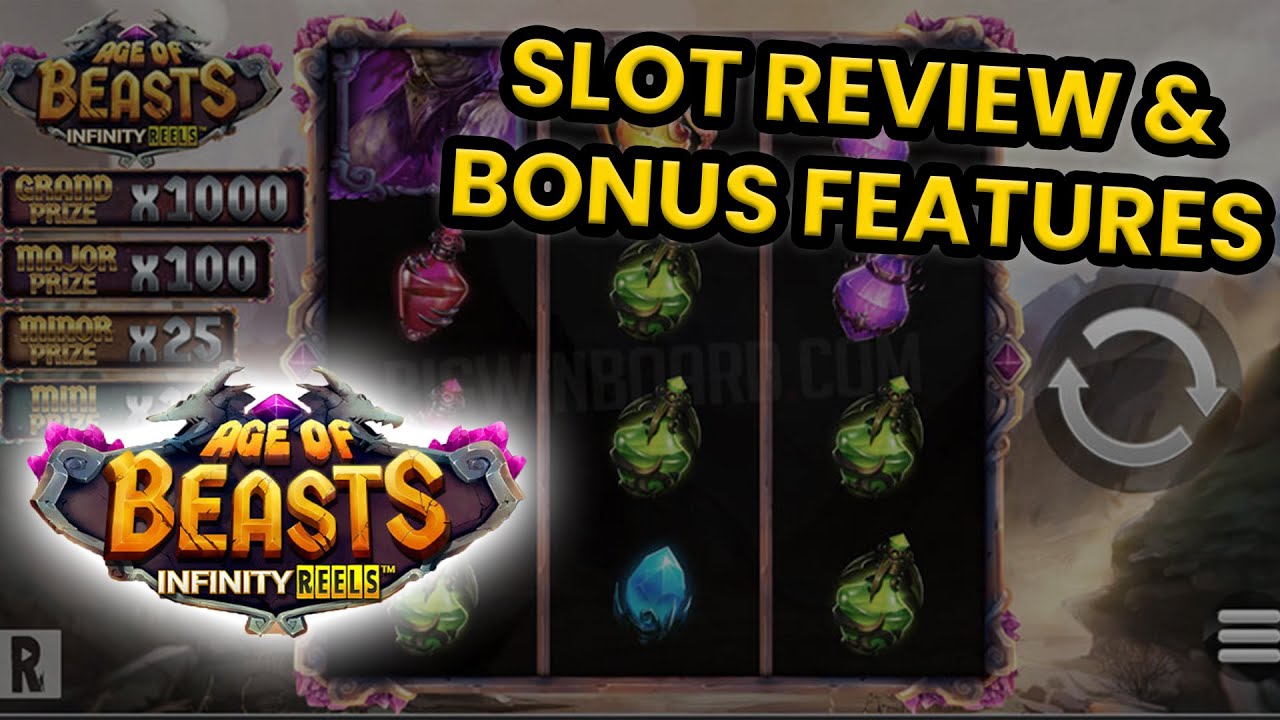 Age of Beasts Infinity Reels Slot Review, Bonus Features & More!