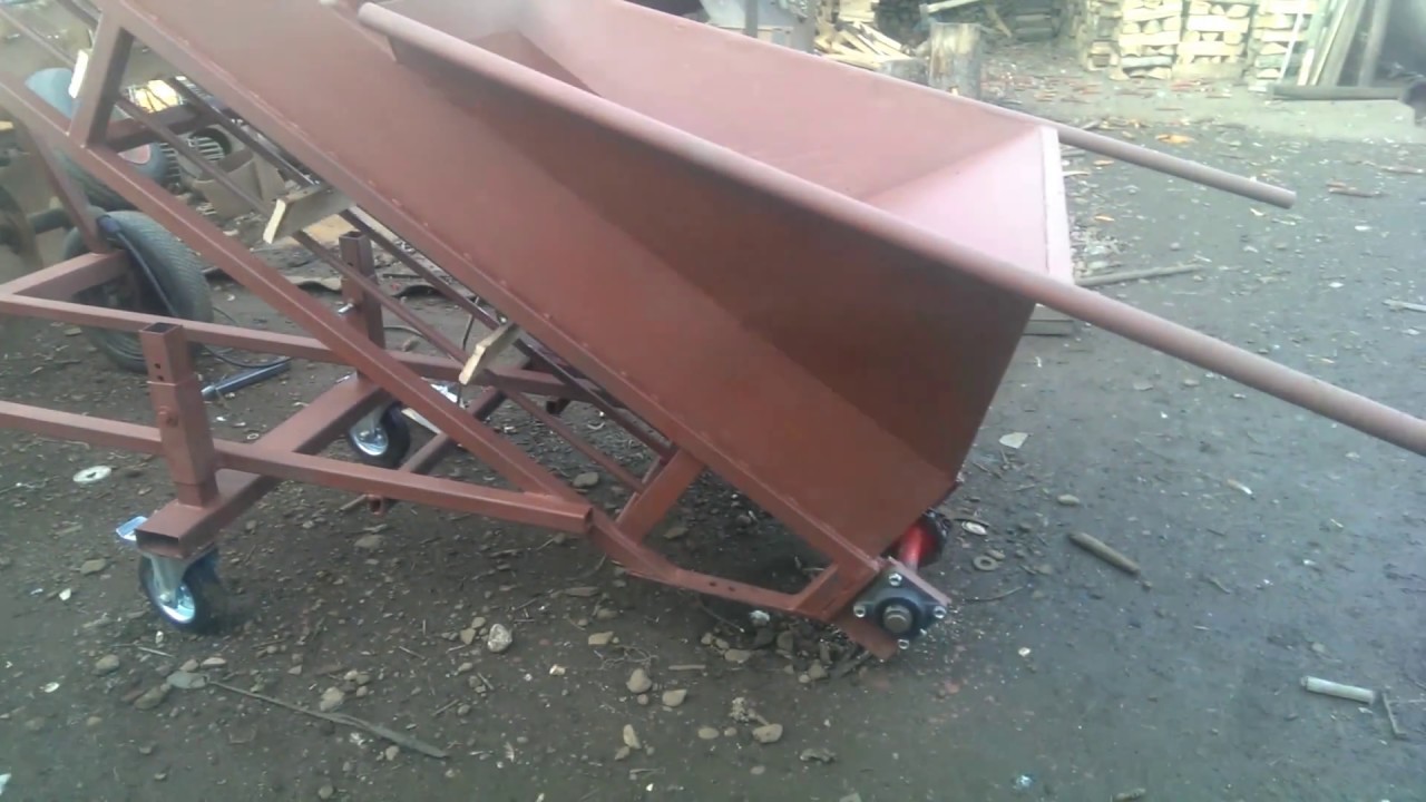 Homemade Conveyor Belt - Banda Transportoare Porumb