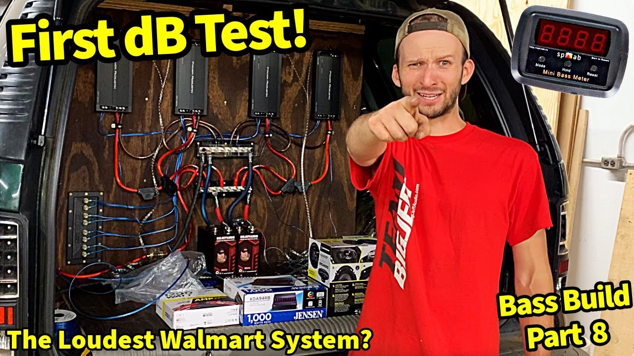 Testing HOW LOUD is the Loudest Walmart Subwoofer System | Part 8