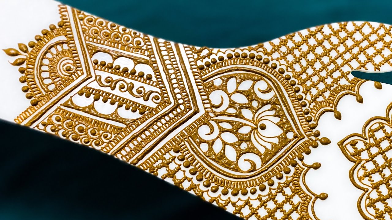 करवा चौथ 2020 Special Stylish Easy Mehndi Design | Full Hand Mehandi